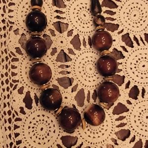 Akuma large bead prayer necklace